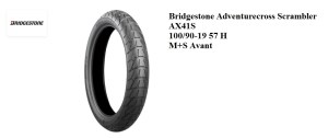 Bridgestone Adventurecross Scrambler AX41S 100-90-19 57H M+S Avant